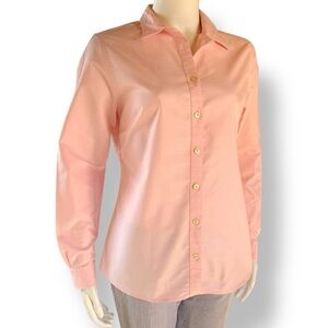 L.L. Bean cotton twill button down size small